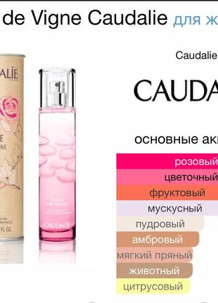 Caudalie rose de vigne туалетна вода caudalie rose de vigne fresh fragrance roll-on — туалетна вода, 10 мл2 фото