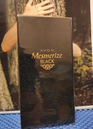 Туалетна вода для чоловіків mesmerize black avon 100 ml