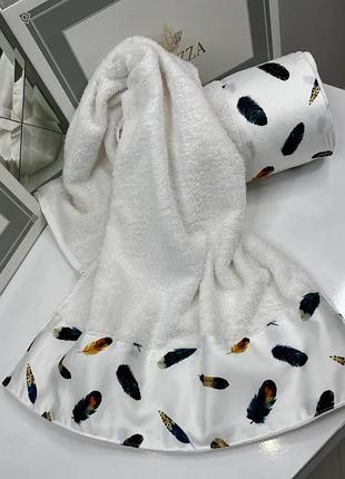 Махровые подарочные полотенца набор полотенец