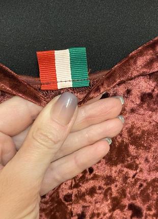 Нова ефектна бордова сукня виробництва італії на великий розмір, 48, 50 розмір, л хл7 фото