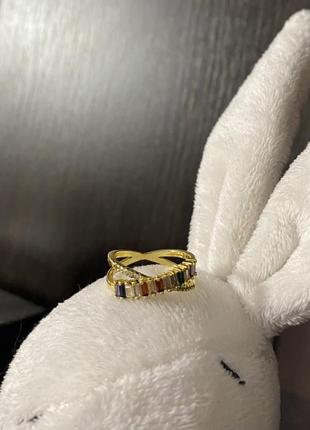 Колечко в стилі swarovski