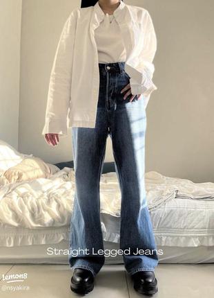 H&m широкі джинси wide leg5 фото