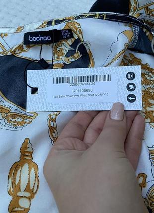 Атласная накидка boohoo7 фото