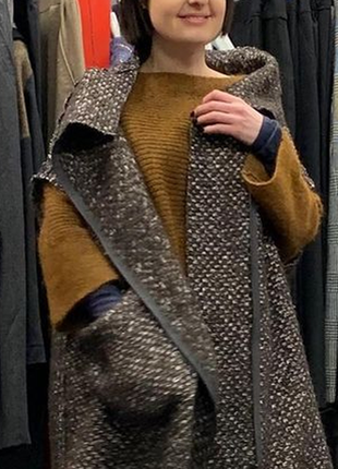 Крутой тёплый шерстяной жилет от украинского бренда zosya yanishevska1 фото
