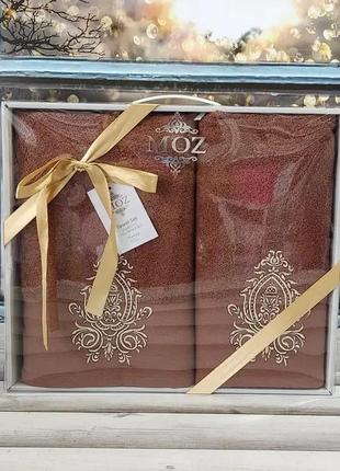 2в1подарочный набор полотенец полотенца для ванны