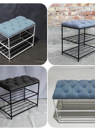 Полка для обуви. банкетка.