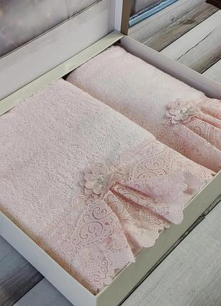 Подарочный набор полотенец полотенца для ванны