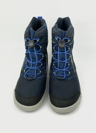Зимние ботинки merrell waterproof gore tex warm 200 gram mk266222 на утеплители теплые синие размер 365 фото