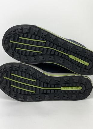Зимние ботинки merrell waterproof gore tex warm 200 gram mk266222 на утеплители теплые синие размер 366 фото