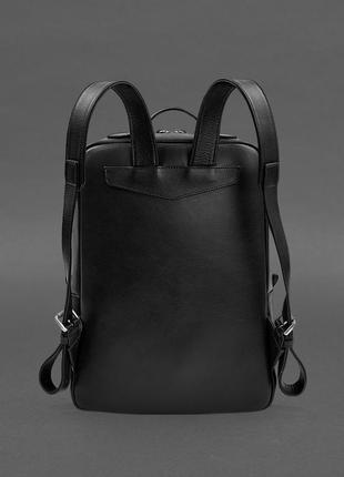Рюкзак міська натуральна шкіра, чорний крат cooper maxi3 фото