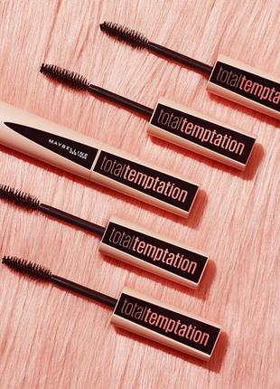 Просрочена тушь для ресниц maybelline total temptation до 03.2022 какао коричневая2 фото