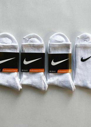 Махровые носки с высокой резинкой nike