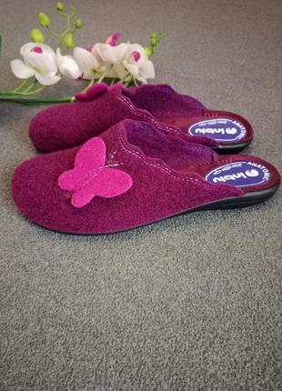 Легкие фетровые тапочки inblu
