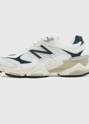 Кроссовки new balance 9060 « white navy »1 фото