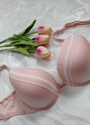 Бюстгальтер рожевий пудра