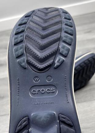 Жіночі оригінальні гумові черевики crocs9 фото