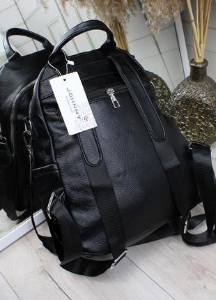 🖤 повседневный рюкзак сумка из экокожи8 фото