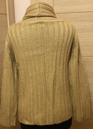 Новый стильный теплый свитер цвета кемел на 44, 46, 48, 50 или s, m, l, xl5 фото