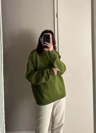 🤤невероятно красивый и стильный качественный свитер от zolder, качественный бренд! цвет красивый зеленый, ну просто вау😍5 фото