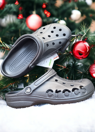 Сами удобные клоги кроксы
мужские кроксы crocs baya clog 10126-014- graphite1 фото