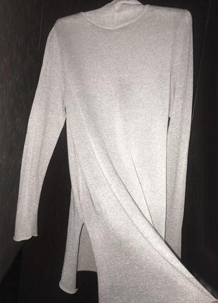 Плаття-туніка з люрексом2 фото