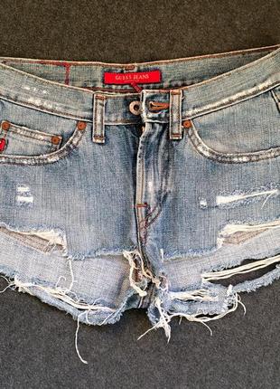 Шорты джинсовые guess jeans