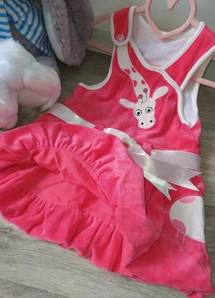 Сарафан,плаття,сукня для дівчинки,велюр🌺