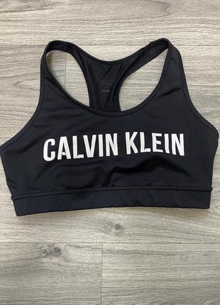 Спортивный топ (бра) calvin klein1 фото