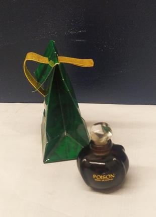 Вінтажна мініатюра poison esprit de parfum christian dior5 фото