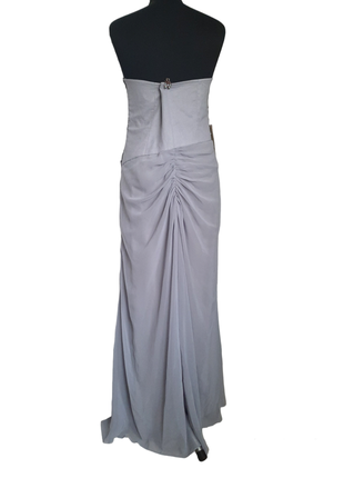Вечернее платье-платье серого цвета с пайеткамиизна kasin3 фото