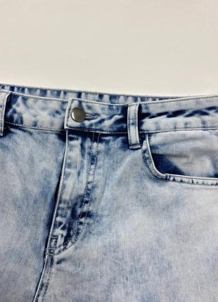Широкие джинсы со средней посадкой2 фото