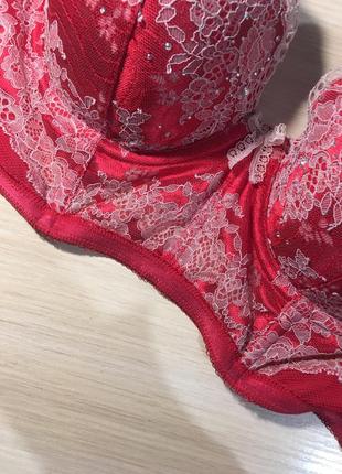 Бюстгальтер victoria’s secret limited edition crystal holiday collection longline bra 34dd 75e7 фото