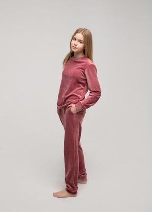 *kids* костюм плюш «свитшот» (unisex)