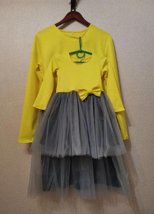 Комплект платье мама дочка( можна по отдельности) фемели лук