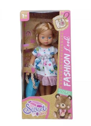 Кукольный набор кукла "sweet girl" с аксессуаром (от 4)