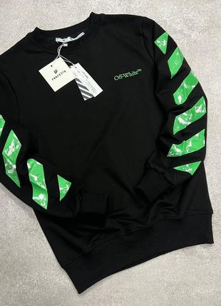 Свитшот в стиле off white