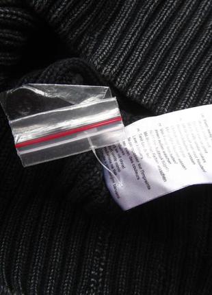 Теплая кофта свитер джемпер с высоким воротником с эффектом потертости cars jeans4 фото