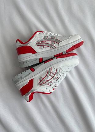 Кросівки asics ex89 white/red