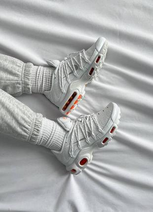 Кросівки nike tn air max plus utility white10 фото