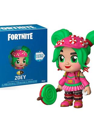 Коллекционная виниловая фигурка "zoey" 5 startm x fortnite1 фото