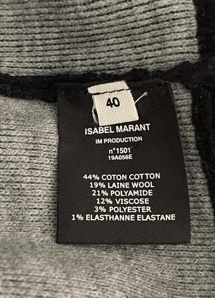 Шерстяной свитер бренд isabel marant étoile kety9 фото