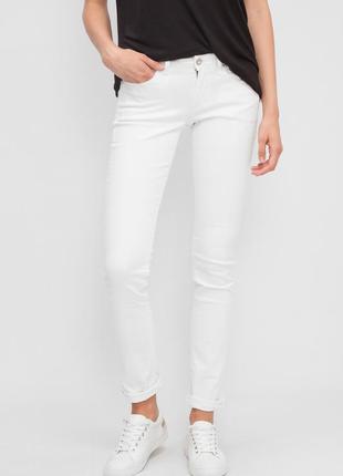 Шикарные легкие белые брюки, джинсы stile benetton р.44-46 (30)тунис