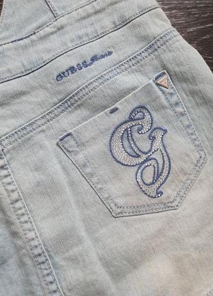 Guess стильный фирменный сарафан джинсовый комбинезон на девочку 13-14р.5 фото