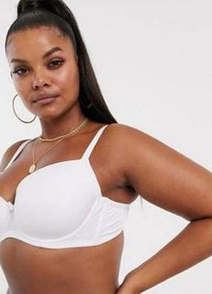 Білий бюстгальтер на великi груди ivory rose 100d/e