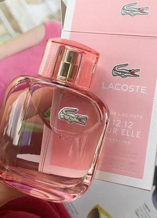 Lacoste eau de l.12.12 sparkling💥original 7 мл распив аромата затест