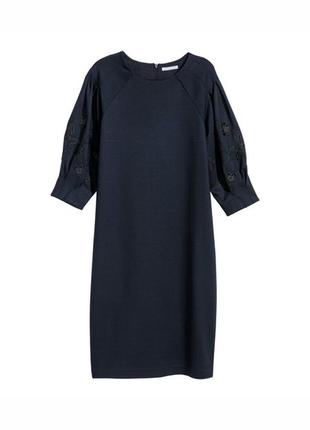 Красивое платье с вышивкой h&m