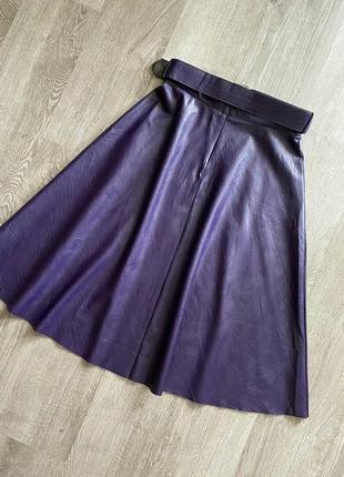 Новая брендовая кожаная юбка imperial8 фото