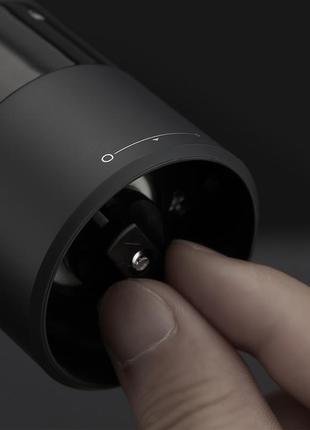 Акумуляторний млин для спецій xiaomi huohou electric grinder rechargeable (hu0200) black4 фото