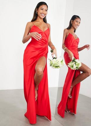 Уценка 🔥 атласное платье премиум коллекции