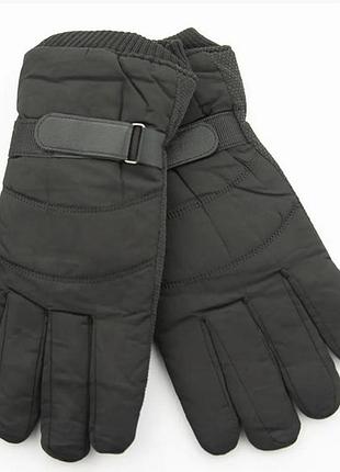 Перчатки мужские болоневые с мехом